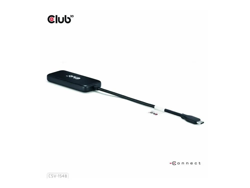Club 3D CSV-1548 - Hub - 4 x USB 3.1 Gen 2