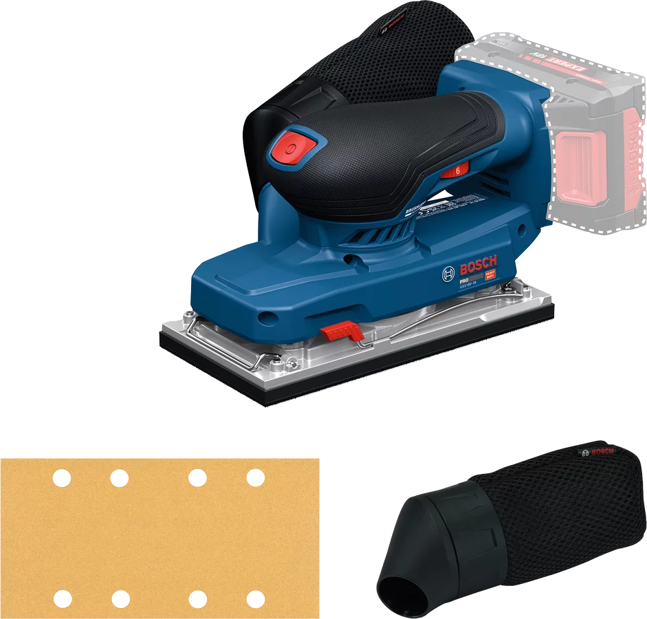 Bosch GSS18V-18  Akku-Schwingschleifer solo