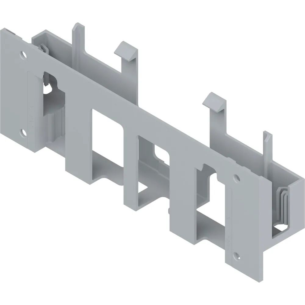 BLUM SERVO-DRIVE Netzgeräthalterung Wandmontage, Länge 211, KS weißgrau