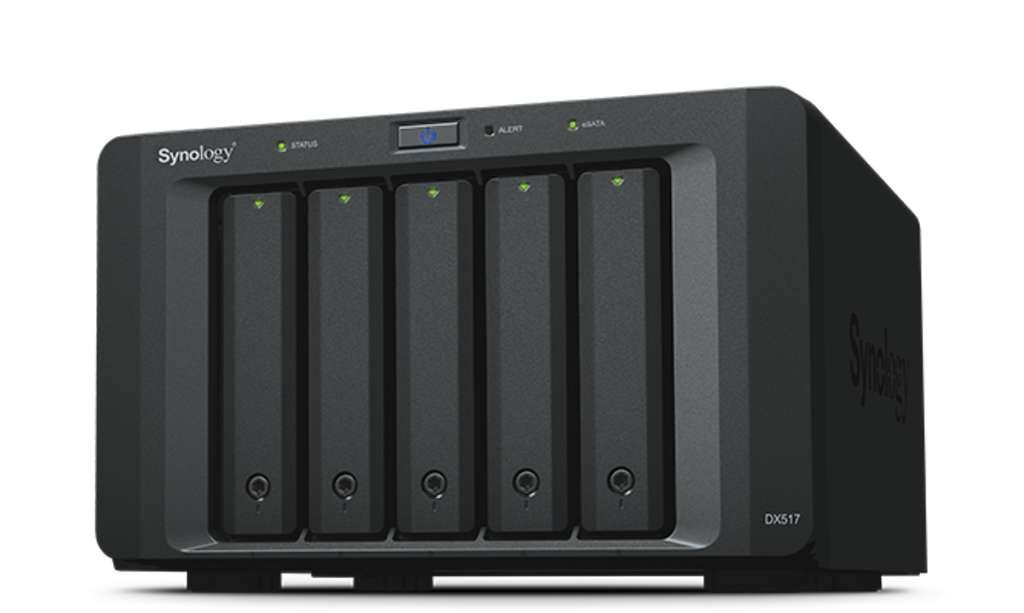 Synology DX517 - Speichergehäuse - 5 Schächte