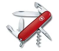 Victorinox Spartan - Gleitgelenk-Messer - Multi-Tool-Messer - Clippunkt - Edelstahl - ABS Synthetik - Rot - Silber