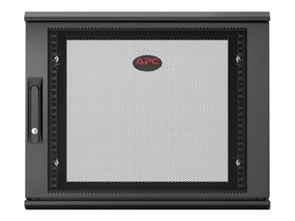 APC NetShelter WX AR109SH6 - Gehäuse - geeignet für Wandmontage - Schwarz - 9U - 48.3 cm (19")