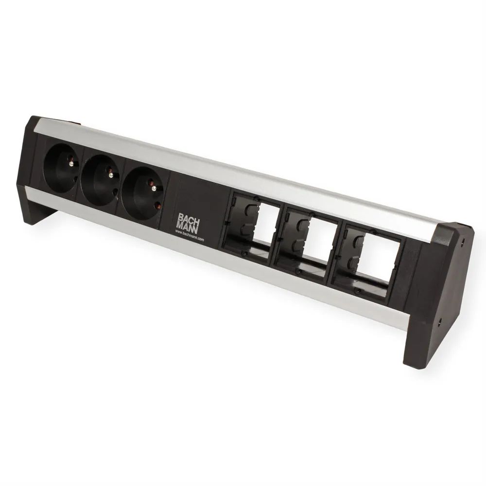 BACHMANN DESK 3x Schutzkontakt UTE 3x ABD