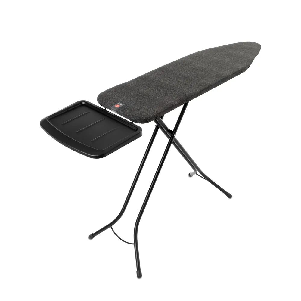 Brabantia Bügeltisch B, 124x38cm, Dst-Ablage Solid - Denim Black