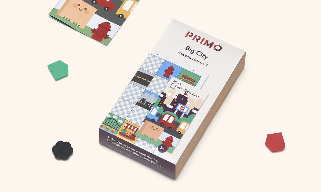Primo Toys Cubetto M. Coding Großstadt-Dschungel