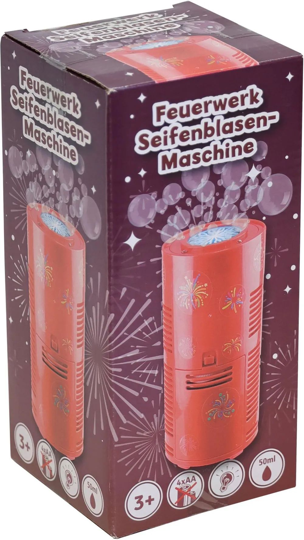 VEDES Großhandel GmbH - Ware Feuerwerk-Seifenblasenmaschine,50ml