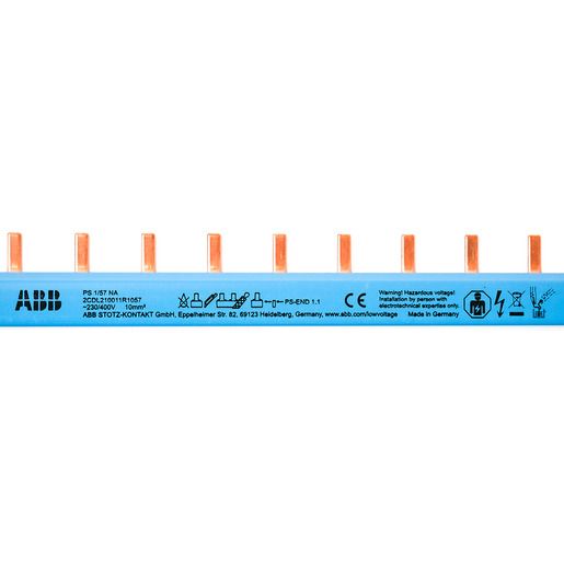 ABB NULLEITERSCHIENE 10MM2 AUSBR. / STOTZ PS 1/57NA 2CDL210011R1057