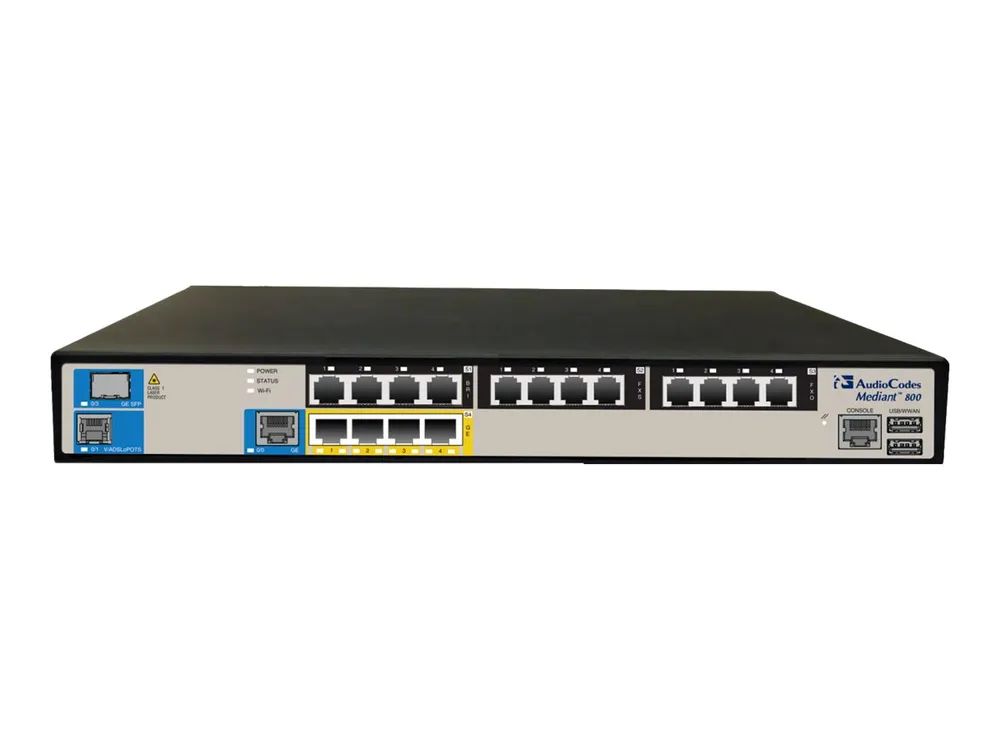 AudioCodes Mediant 800C - VoIP-Gateway - 1GbE