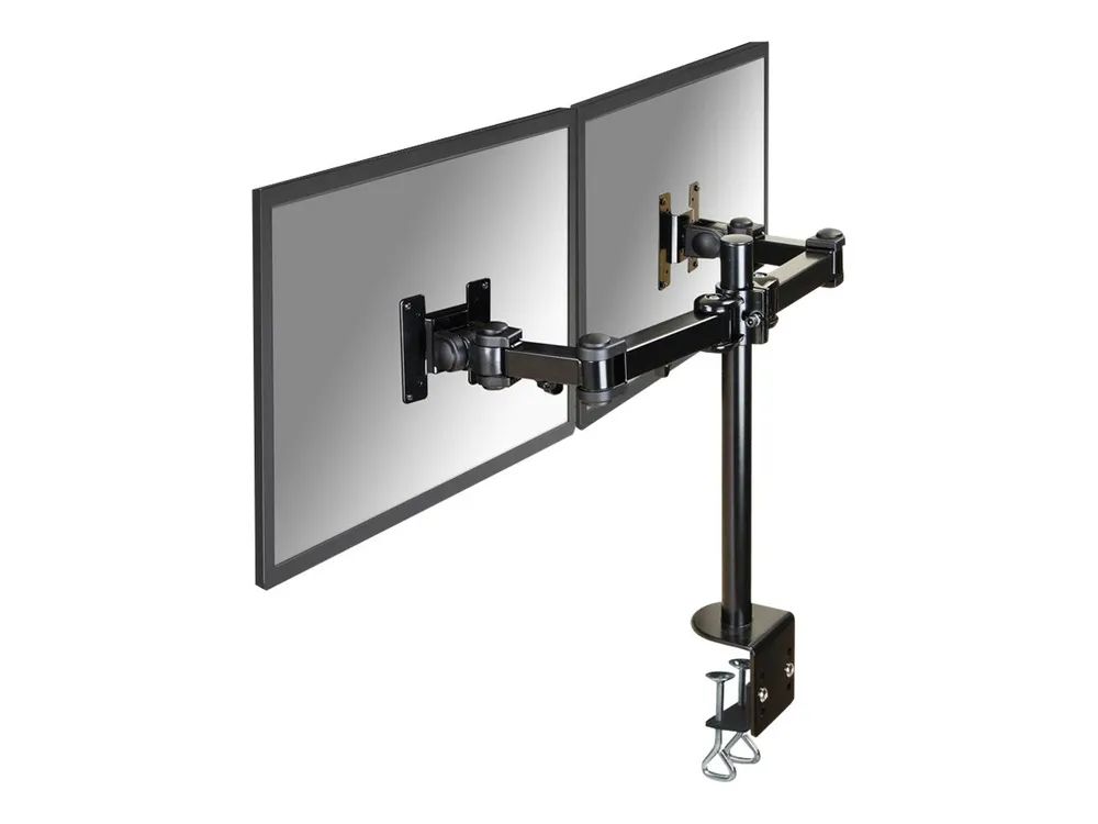 Neomounts FPMA-D960D - Befestigungskit - Voll beweglich - für 2 LCD-Displays - Schwarz - Bildschirmgröße: 25.4-68.6 cm (10"-27")