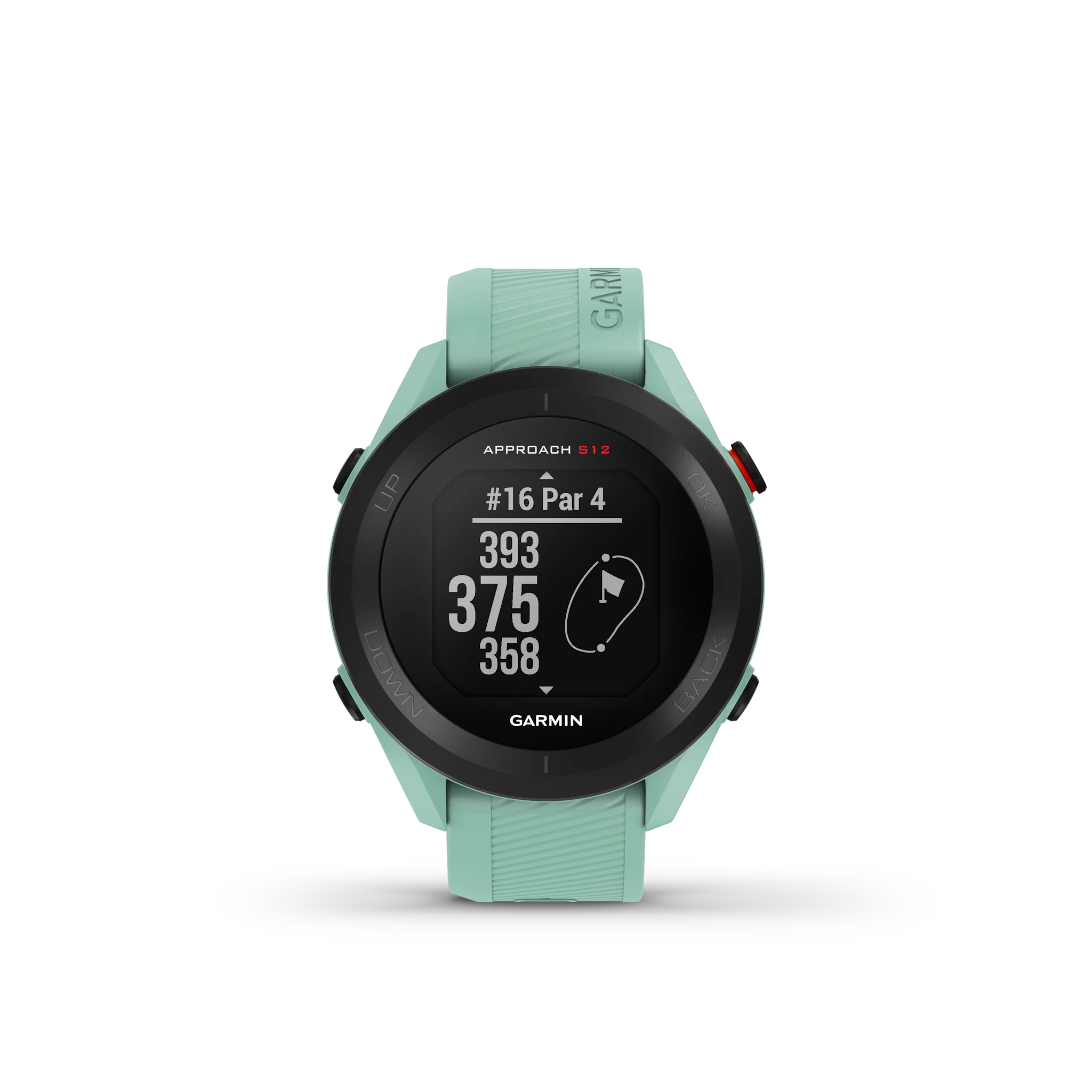 Garmin Approach S12, Mintgrün/Schwarz