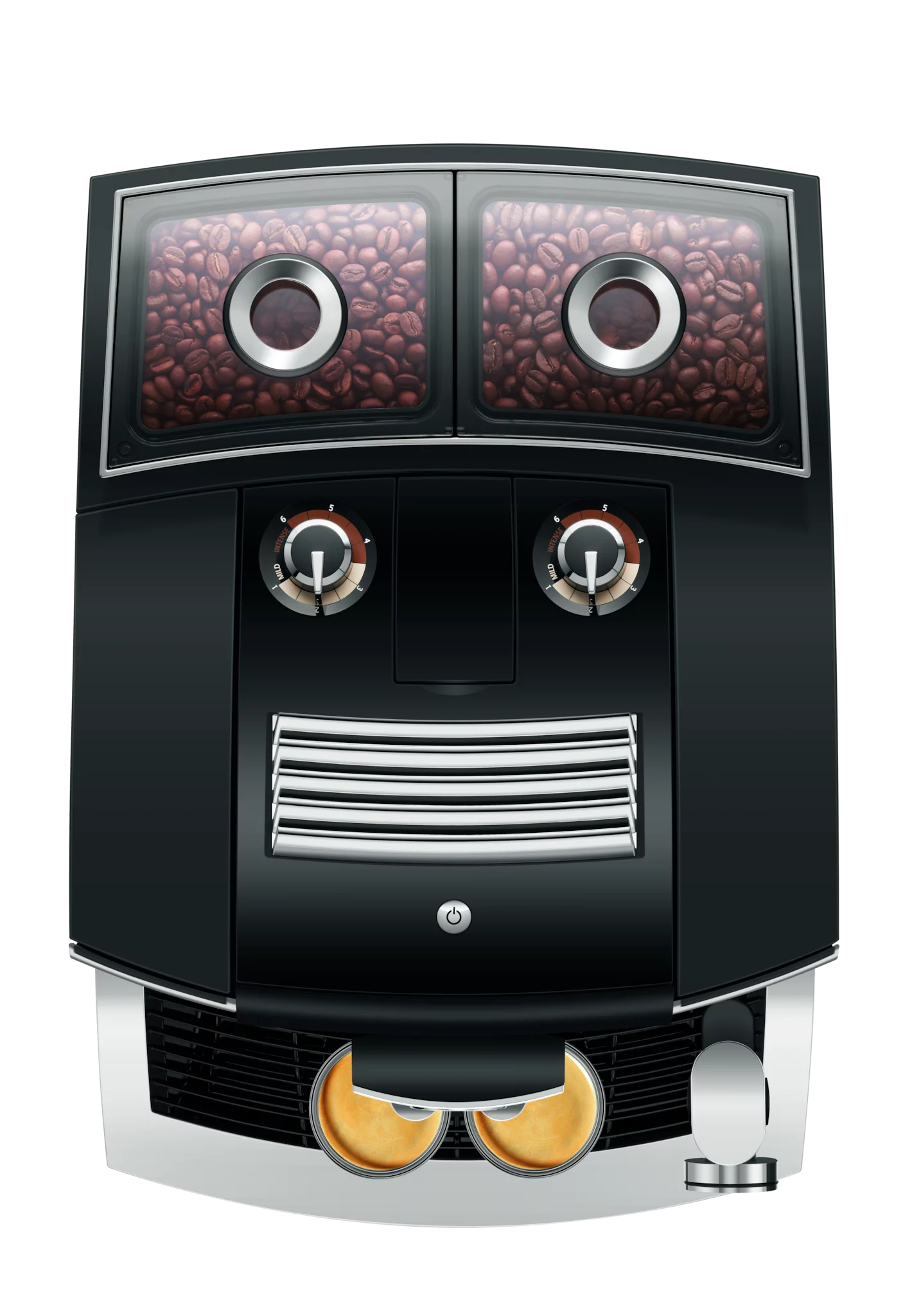 Jura J8 twin (EA), Diamond Black