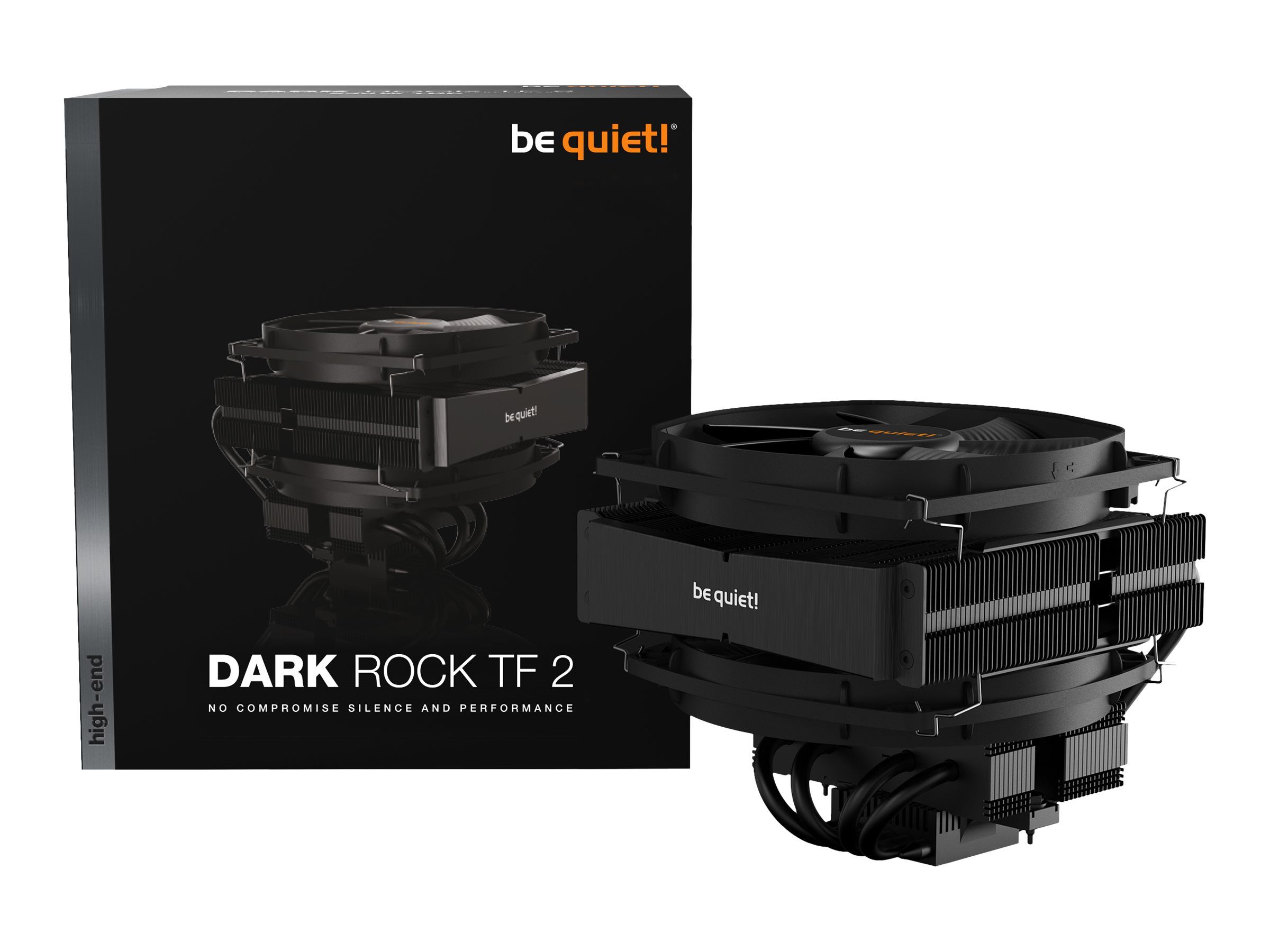 Be Quiet! Dark Rock TF 2 - Prozessor-Luftkühler - (für: LGA1150, LGA1151, LGA1155, LGA1200, LGA1700, LGA2011-3 (Square ILM)