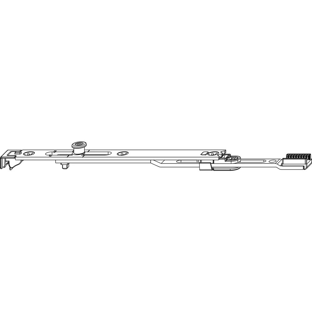 MACO MM Endverschluss EH unten, mit 1 iS-Zapfen, FFH 1340-2450 mm (205644)