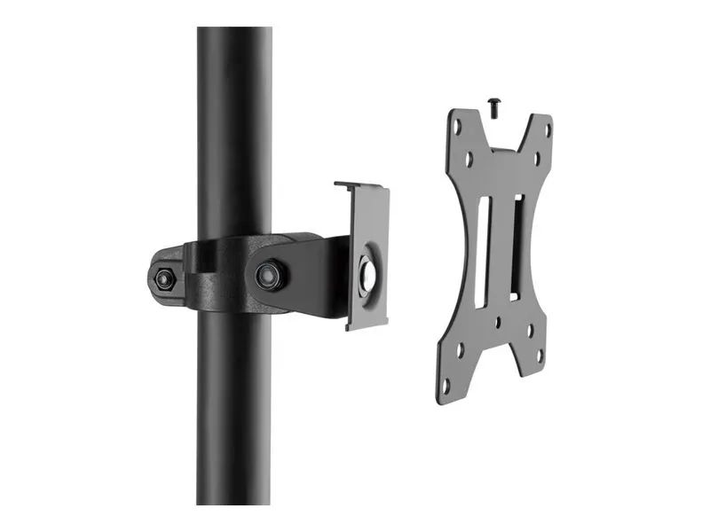 Equip Life - Befestigungskit (Tischmontage, 2 Gelenkarme, Montage für uneingeschränkte Bewegung, 2 VESA-Adapter) - für 2 LCD-Displays - Bildschirmgröße: 33-68.6 cm (13"-27")