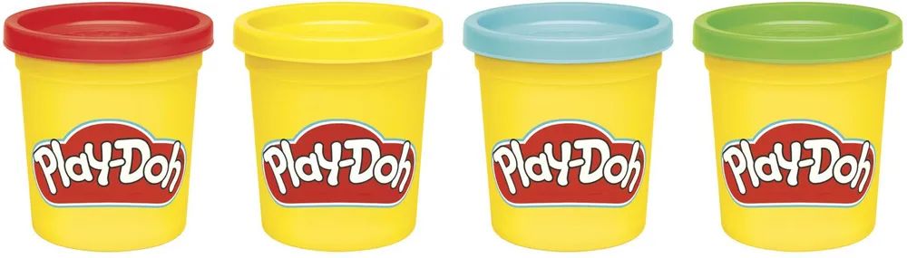Hasbro European Trading B.V. PD 4Er-Pack Klassische Farben