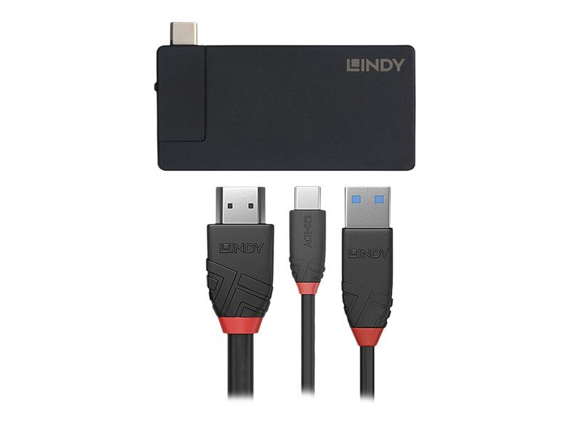 Lindy Dockingstation - USB-C 3.2 Gen 1 / Thunderbolt 3