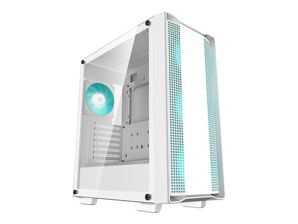 Deepcool CC560 WH V2 - Mid tower - ATX - Seitenteil mit Fenster (gehärtetes Glas)