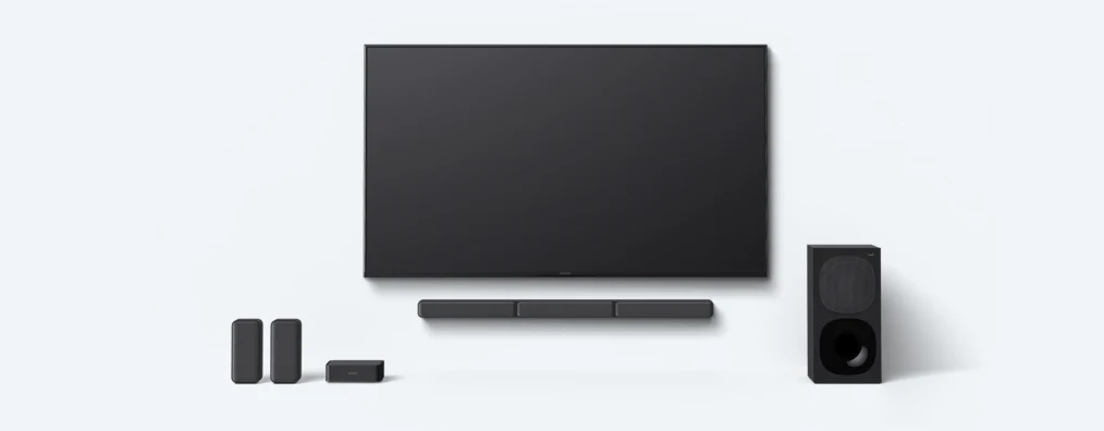 Sony HT-S40R - Soundleistensystem - für Heimkino - 5.1-Kanal - kabellos - Bluetooth - 600 Watt (Gesa