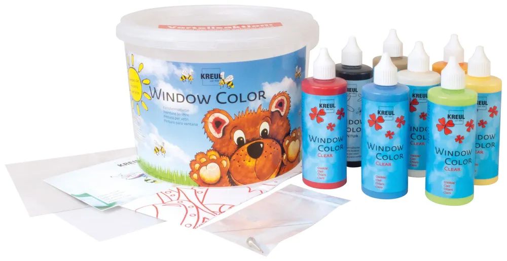 C. Kreul GmbH & Co.KG KREUL Window Color Set Powerpack Bär
