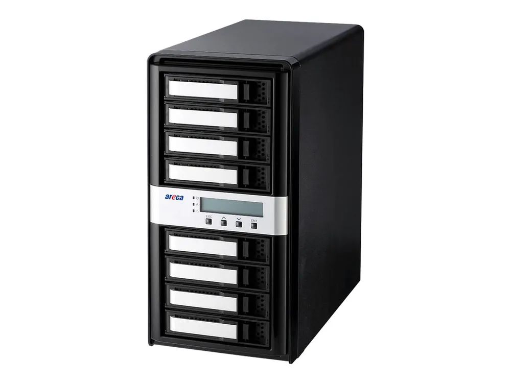 Areca ARC-8050T3U Desktop Series ARC-8050T3U-8 - Solid-State-/Festplattenarray - 6 Schächte (SATA-600 / SAS-3)