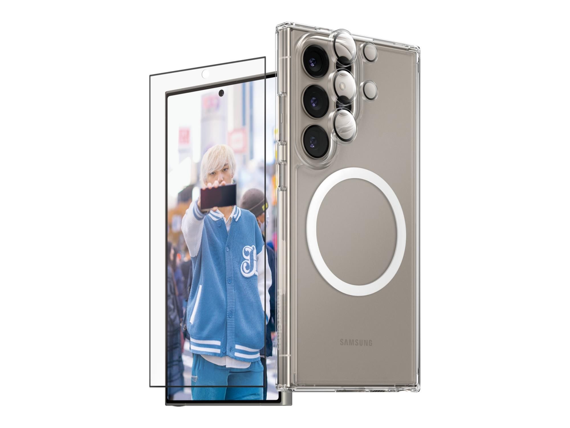 PanzerGlass CARE by PanzerGlass Urban Combat - Hintere Abdeckung für Mobiltelefon - 3-in-1 - kompatibel mit MagSafe - 100 % recyceltes Polycarbonat, 100 % recyceltes thermoplastisches Polyurethan (TPU)