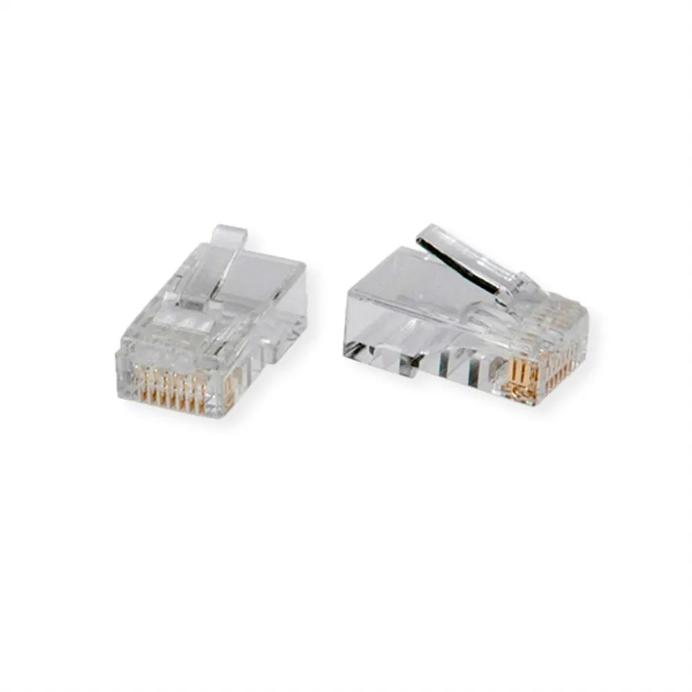 ROLINE Modular Plug ungeschirmt, Cat.6 (Class E), 10 Stck