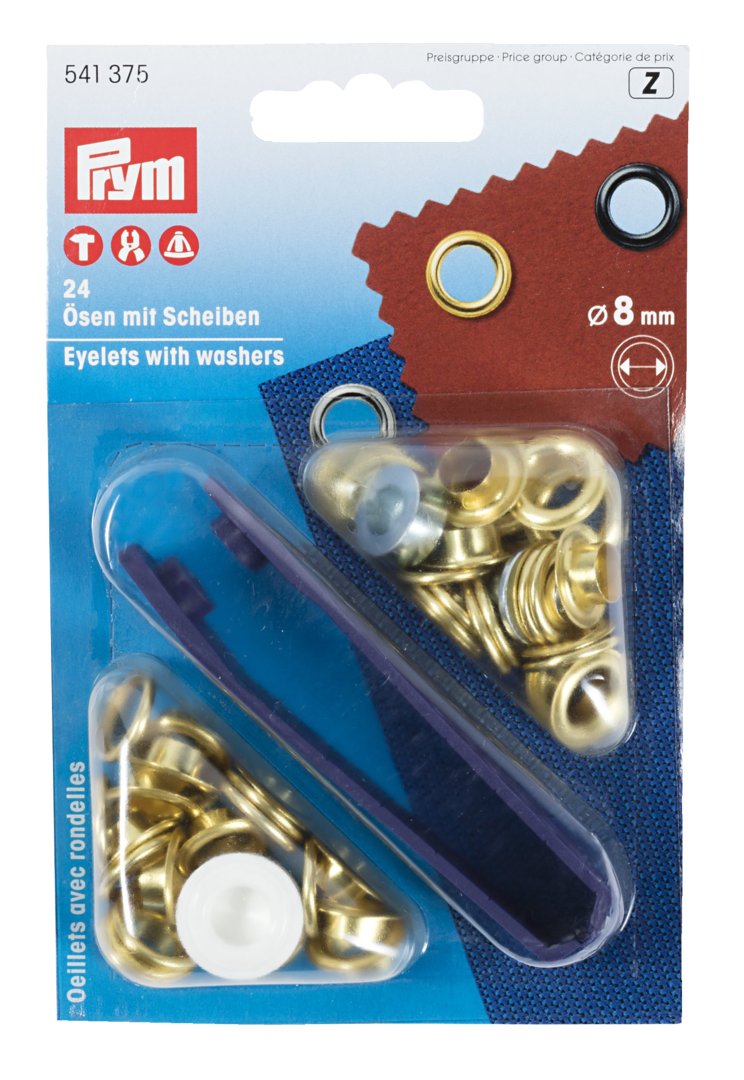 Prym Nähfrei-Ösen 8 mm