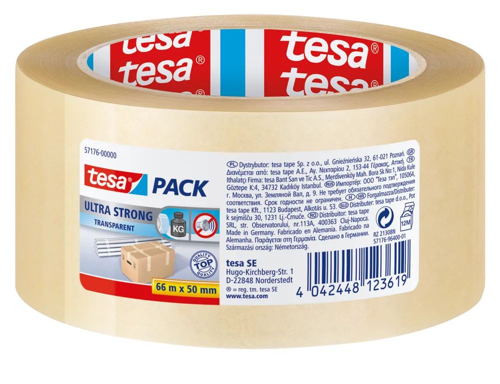 Tesa Tesapack Ultra Strong - Packband - 50 mm x 66 m