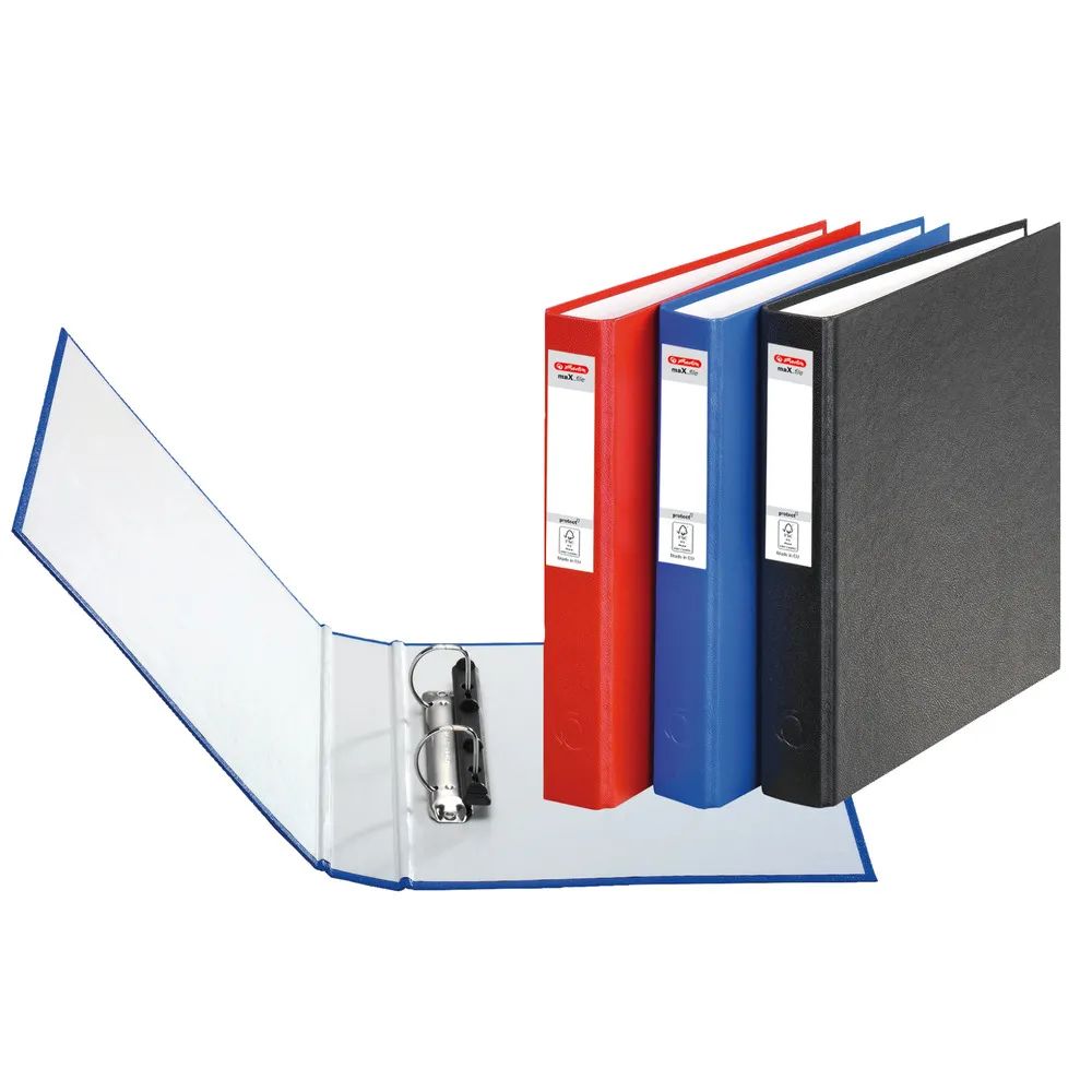 herlitz Ringbuch maX.file protect 2-Ring A5 farbig sortiert