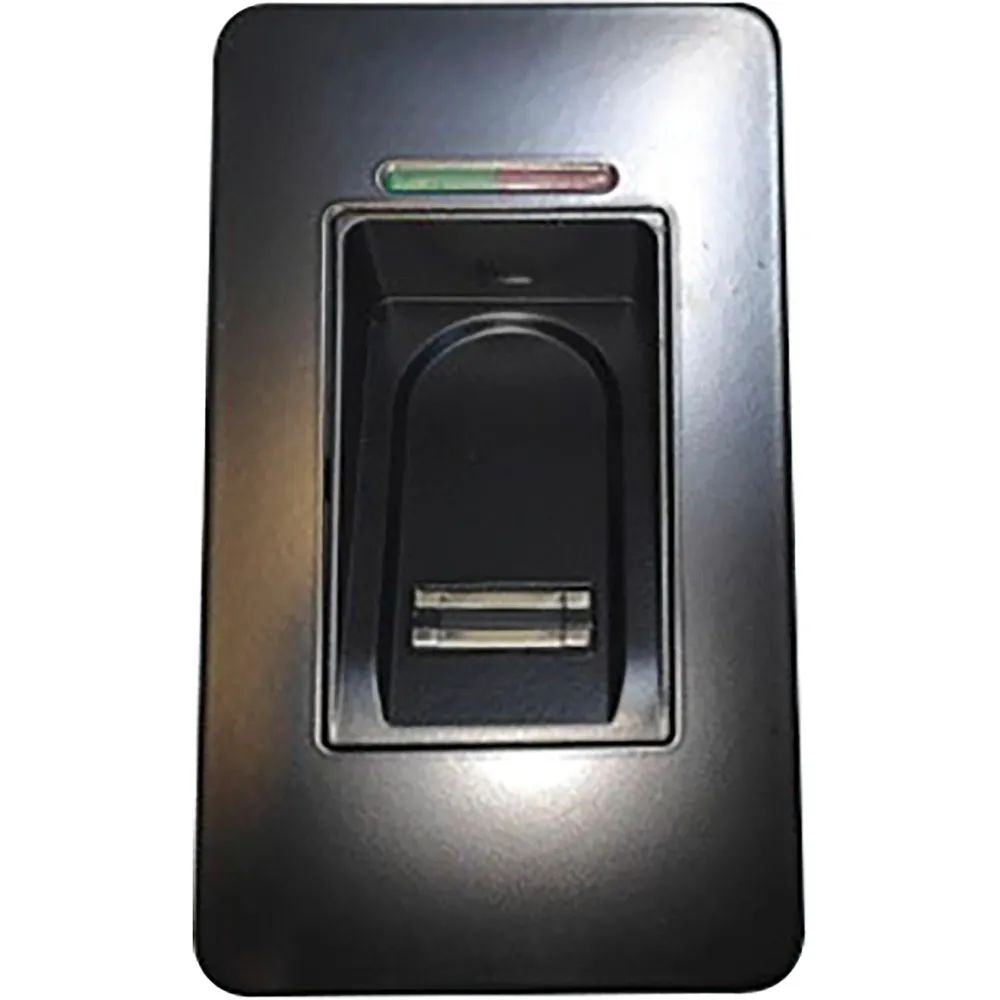 IDENCOM Fingerscanner BioKey Inside APP, Edelstahl-schwarz