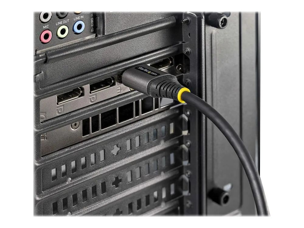 StarTech.com 50 cm 8K HDMI 2.1 Kabel - 8K 60Hz/4K 120Hz HDR10+ eARC - Ultra High Speed - HDMI-Kabel - HDMI männlich zu HDMI männlich - 50 cm - abgeschirmt - Grau, Schwarz - Passiv, Support von 4K 120 Hz, unterstützt 8K 60 Hz (7680 x 4320)