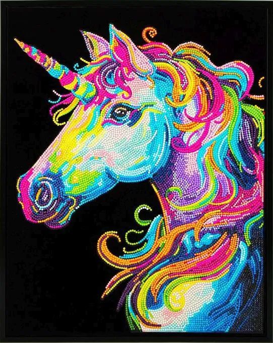 Carletto Deutschland GmbH Diamond Painting Neon Einhorn