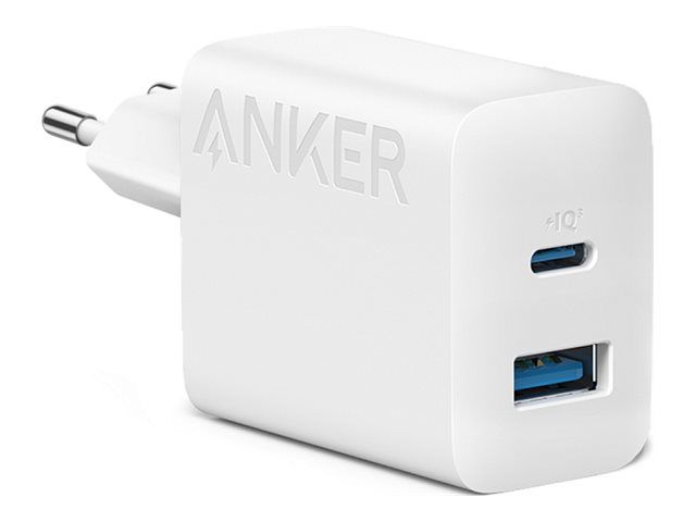 Anker Innovations Anker 312 - Netzteil - 20 Watt - 3 A - PD - 2 Ausgabeanschlussstellen (USB, 24 pin
