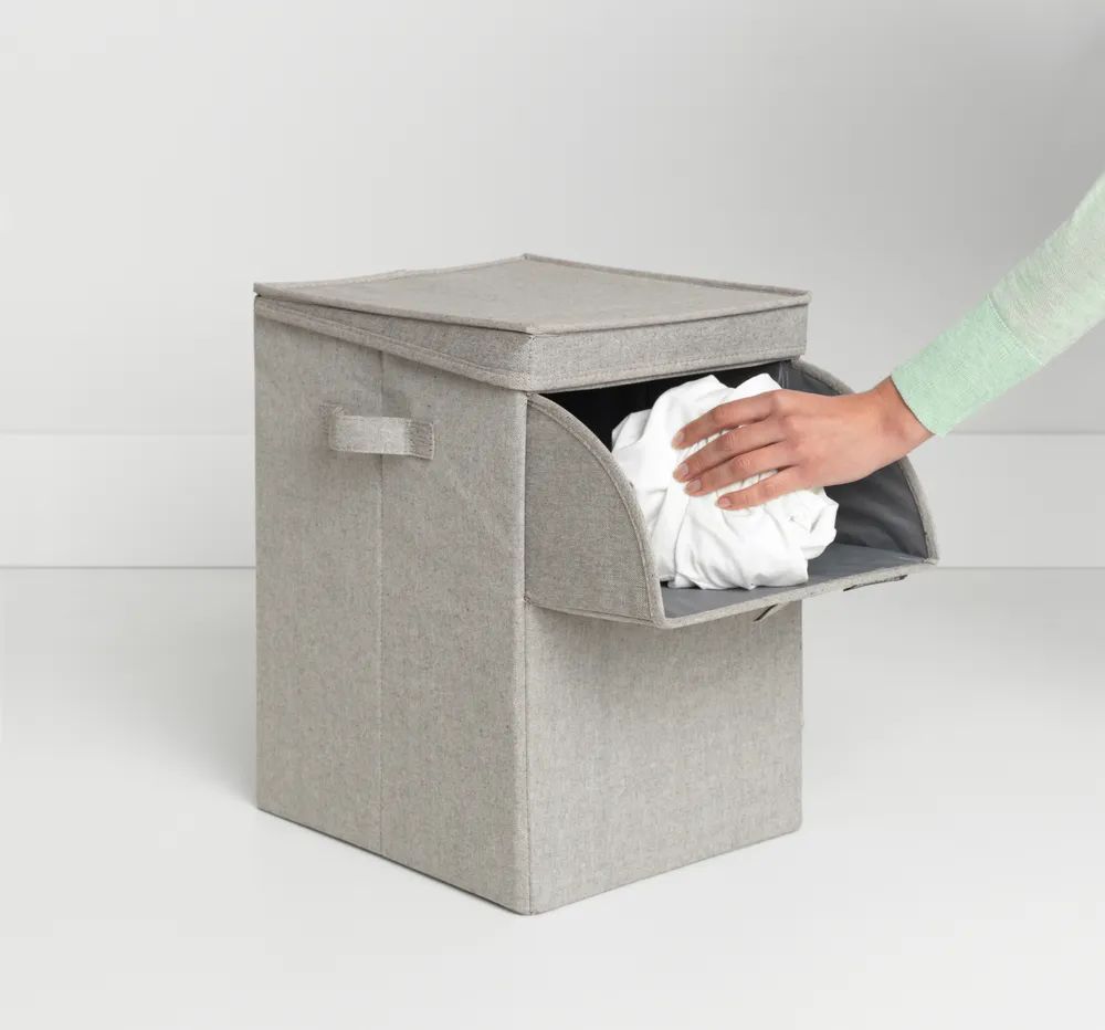 Brabantia Stapelbare Wäschebox, 35L - Grey