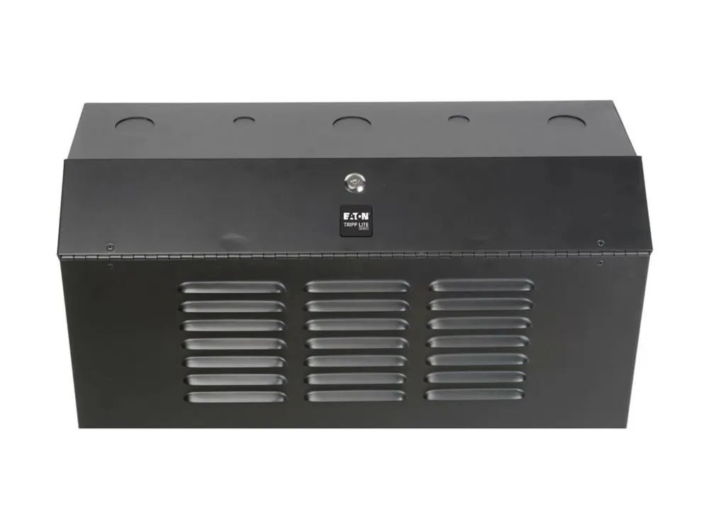 Tripp Eaton Tripp Lite Series 4U Wall Mount Low Profile Rack Enclosure Cabinet 36" Deep - Schrank Netzwerkschrank - geeignet für Wandmontage - Schwarz - 4U - 48.3 cm (19")