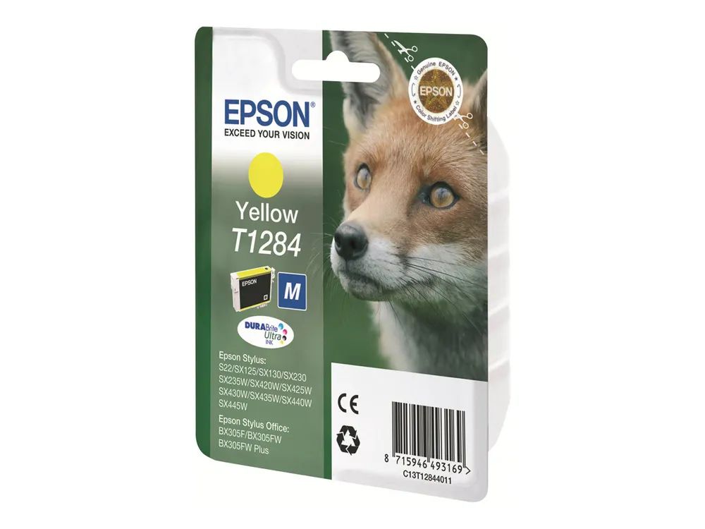 Epson T1284 - Größe M - Gelb - original - Blister