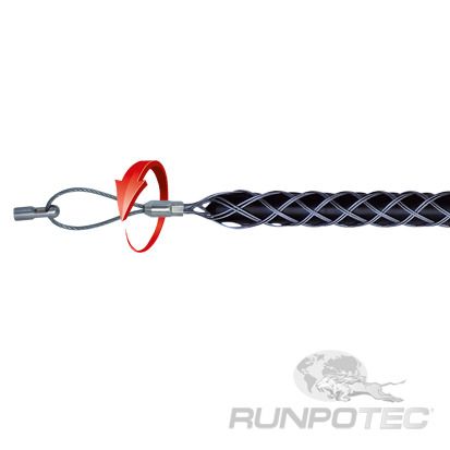 RUNPOTEC Kabelziehstrumpf m Drallausgleich Runpotec f Kabel Ø15-19mm
