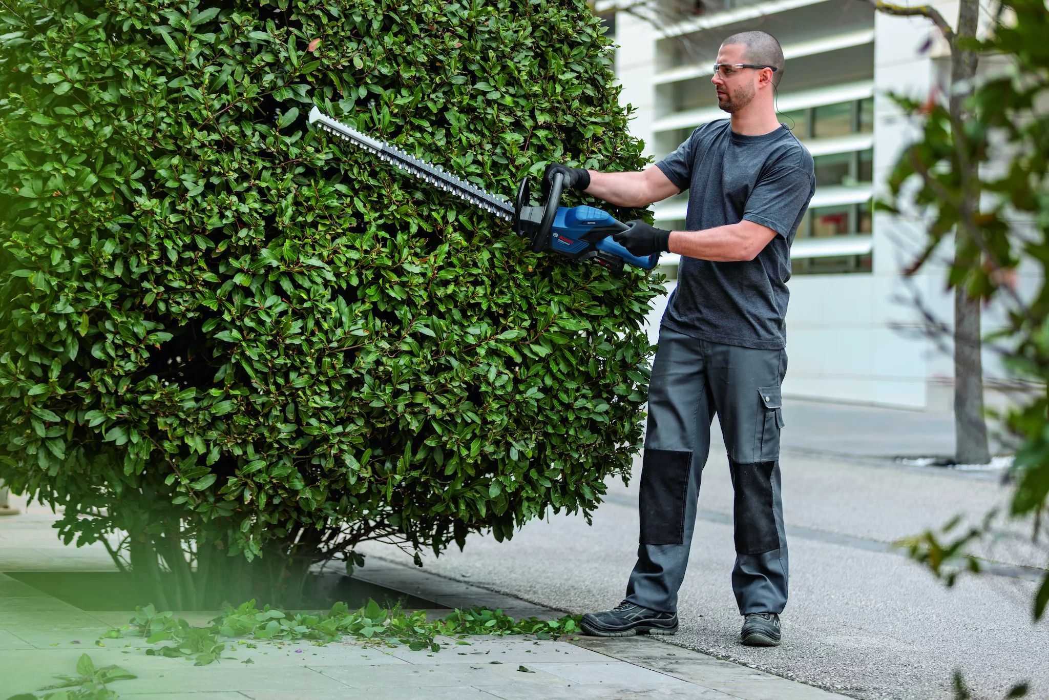 Bosch GHE 18V-60 Akku-Heckenschere Kit