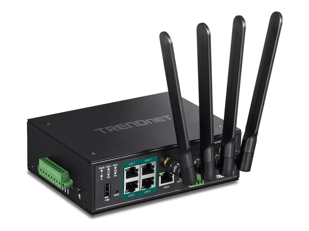 TRENDnet TI-WP100 - Wireless Router 4-Port-Switch