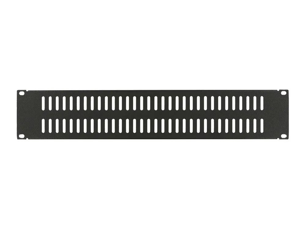 Lanview by Logon - Blindabdeckung - snap locking - Schwarz, RAL 9005 - 2U - 48.3 cm (19")
