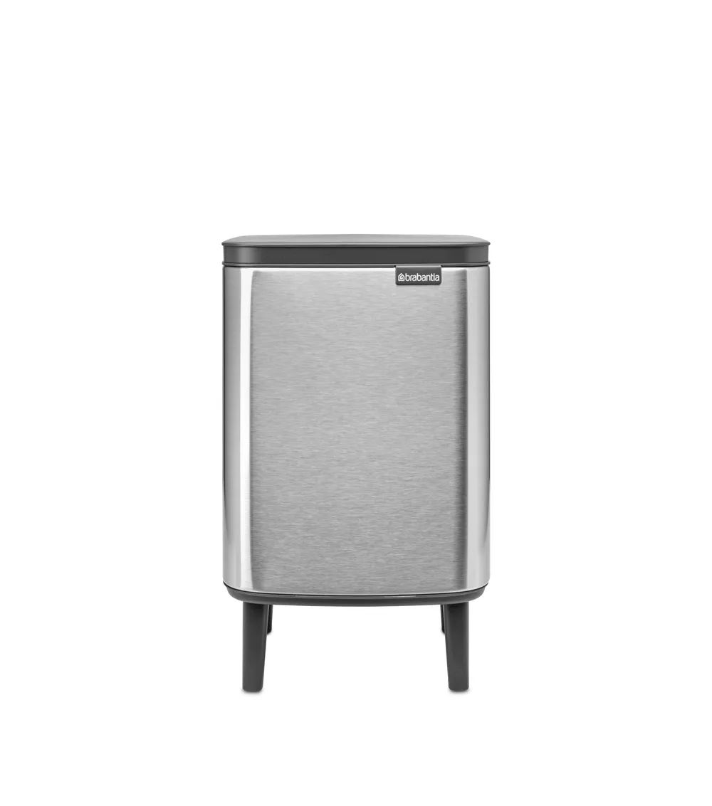 Brabantia Bo Mülleimer Hi, 7L - Matt Steel Fingerprint Proof
