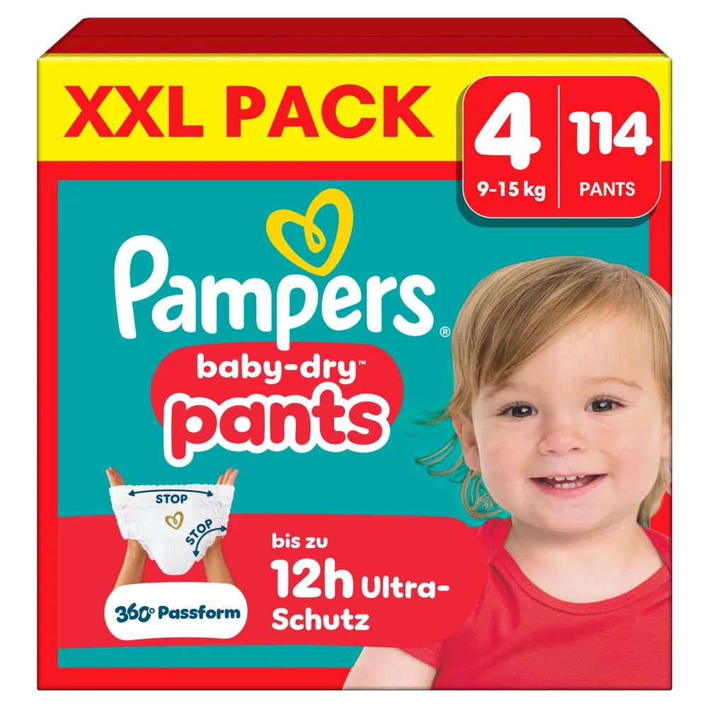 Pampers Baby Dry Pants Gr.4 Maxi 9-15kg 
