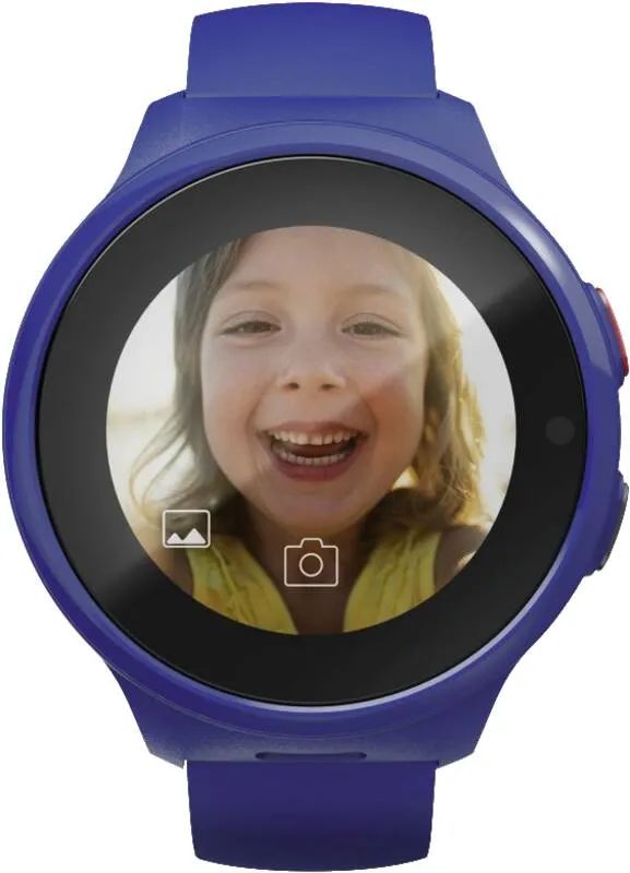 Hama Kinder-Smartwatch, mit GPS, SOS-Taste, Telefonfunktion, Blau