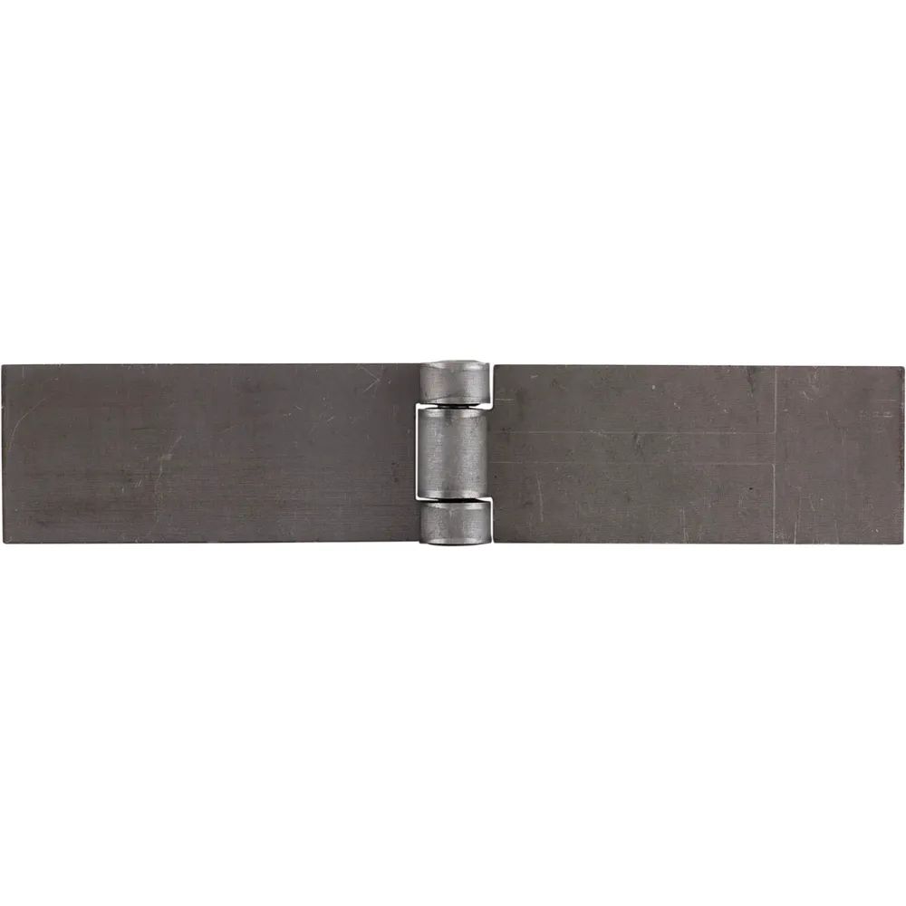 Charmag sa Fabrique de Charnieres Anschweißscharnier mit festem Stift, 200 x 40 x 4mm,Rollen ø 15,5mm,Stahl blank