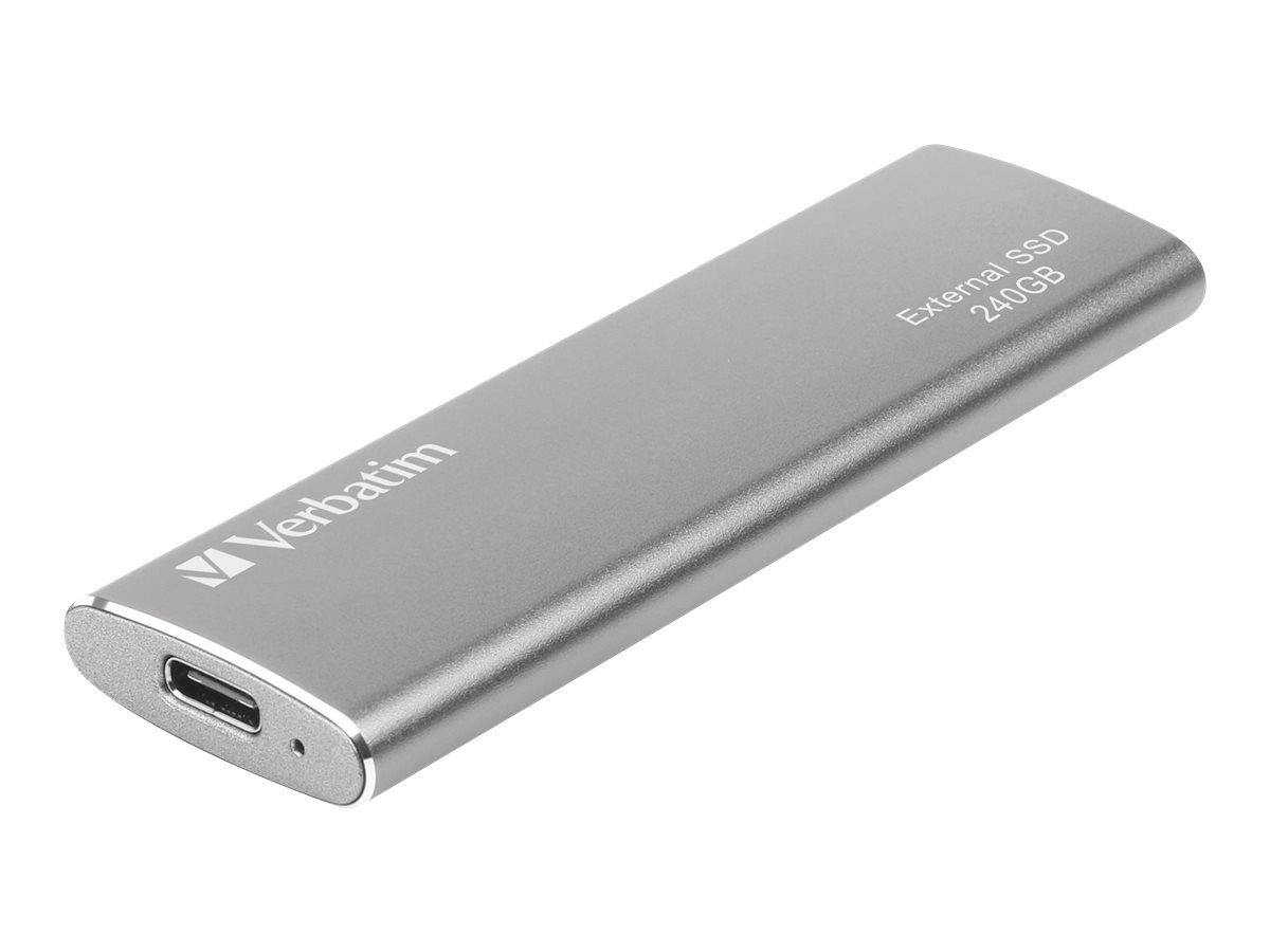 Verbatim Vx500 - SSD - 240 GB - extern (tragbar) - USB 3.1 Gen 2 (USB-C Steckverbinder)