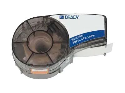Brady Corporation Brady B-595 - Vinyl - permanenter Klebstoff - Schwarz auf Gelb - Rolle (0,95 cm x 6,4 m)