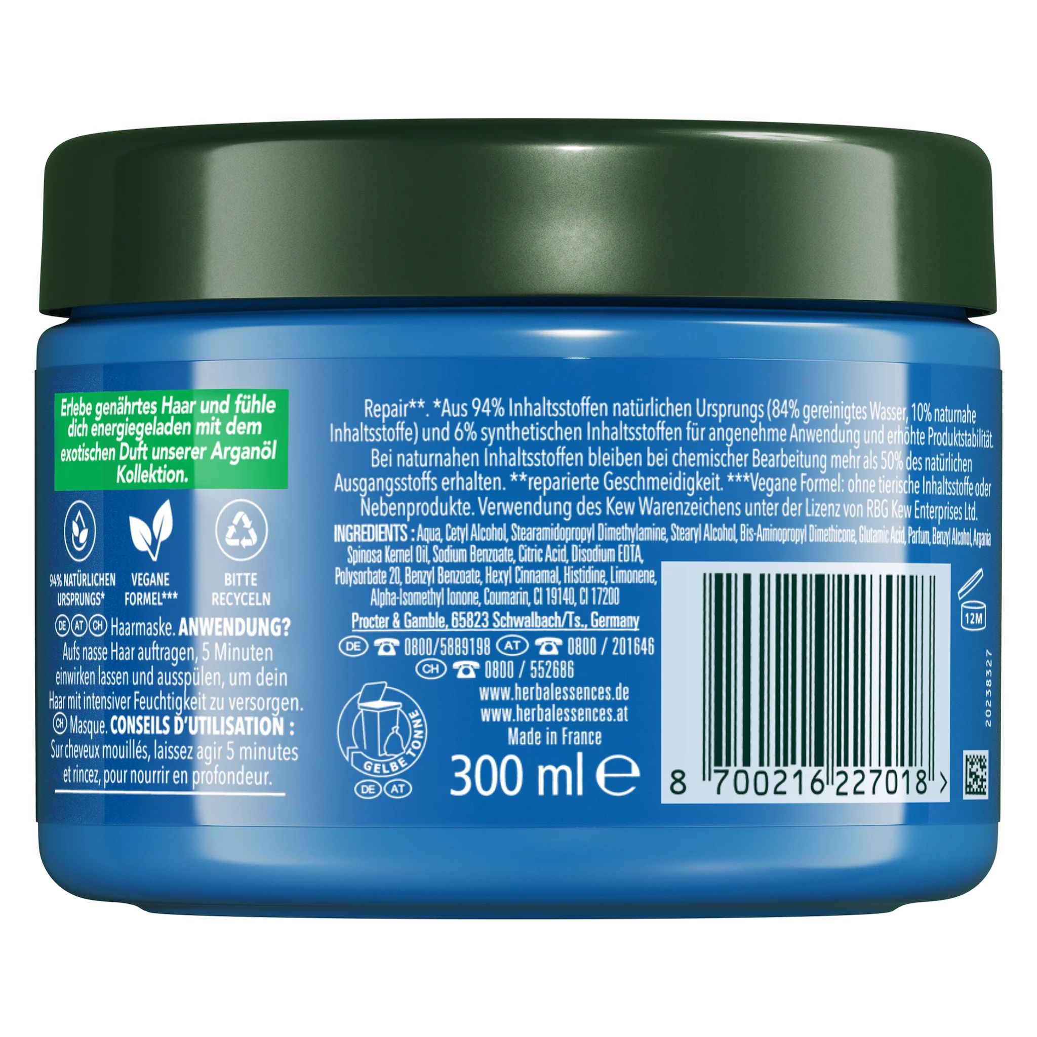 Herbal Essences Repair Argan Öl Haarmaske