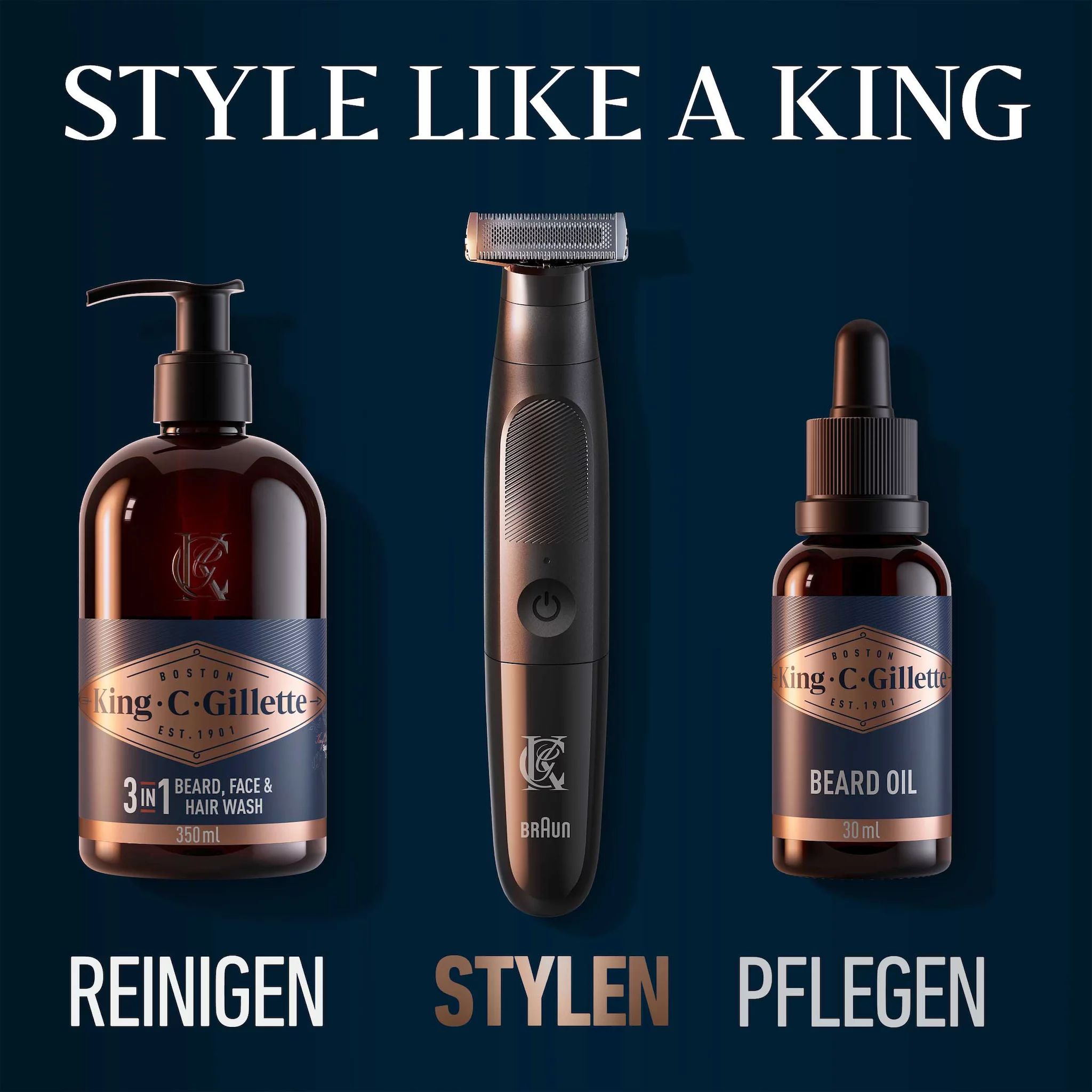 King C. Gillette Style Master