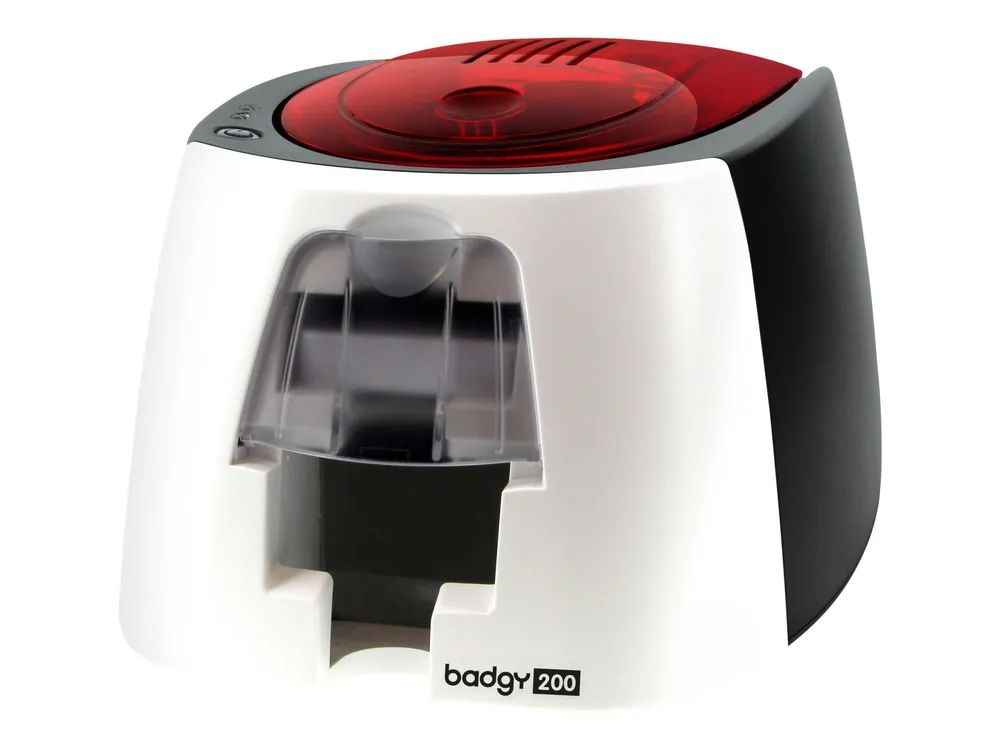 Evolis Badgy 200 - Plastikkartendrucker - Farbe - Thermosublimation/thermische Übertragung - CR-80 Card (85.6 x 54 mm)