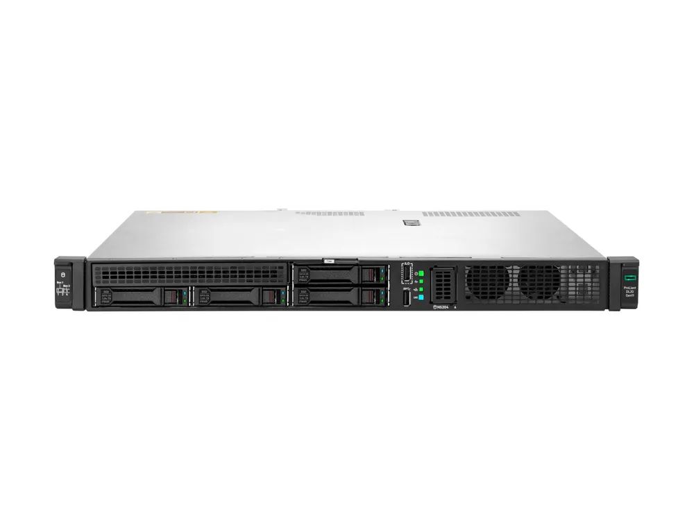HPE ProLiant DL20 Gen11 - Server - Rack-Montage - 1U - 1-Weg - 1 x Xeon E-2436 / 2.9 GHz - RAM 32 GB - SATA - Hot-Swap 6.4 cm (2.5")